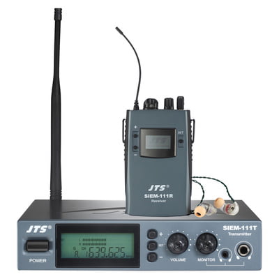 JTS SIEM-111T/SIEM-111R+IE1 Stereo In-Ear Monitoring System